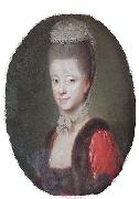 Portrait of Agnete Marie Hielmstierne (1753-1838), wife of Marcus Gerhard Rosen Crone, Jens Juel